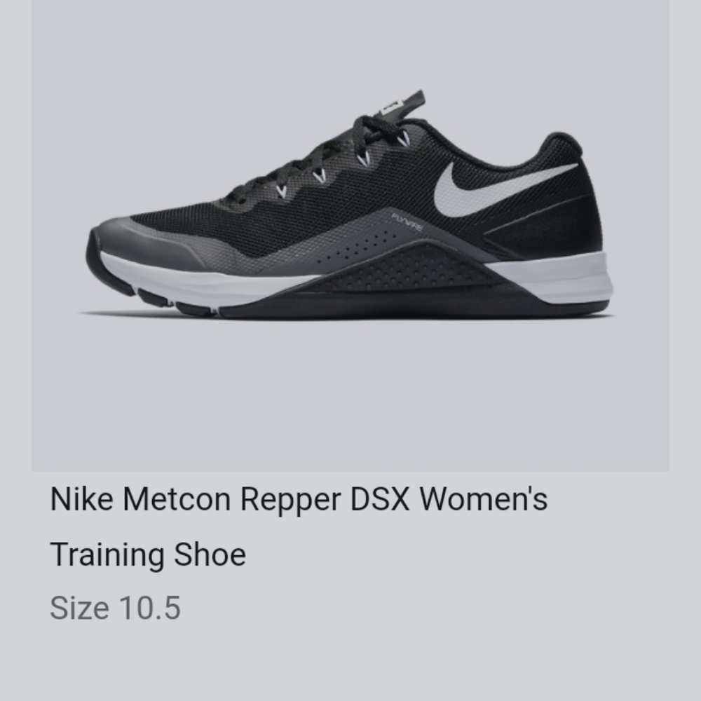 New Nike Metcon Repper DSX in black sz 10.5